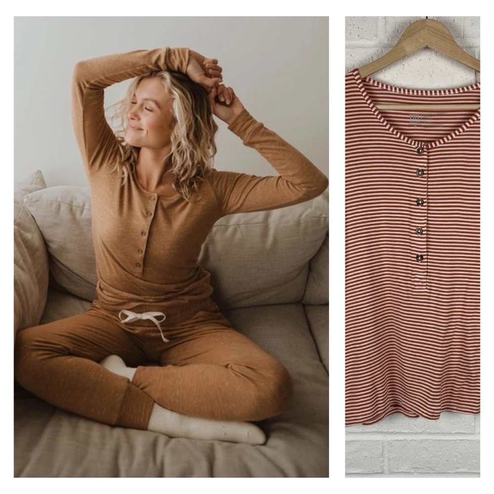 Albion Cabin Fever Striped Henley